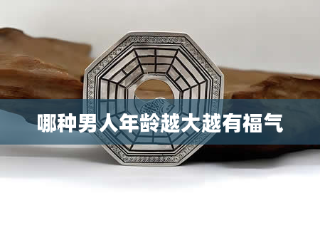 哪种男人年龄越大越有福气