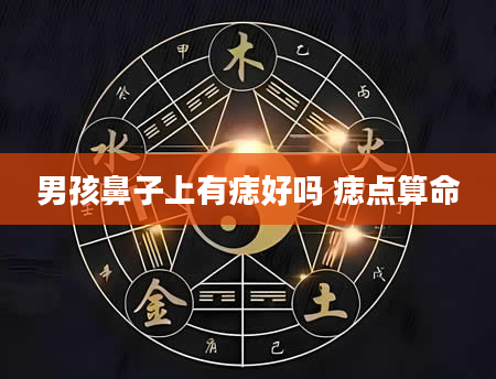 男孩鼻子上有痣好吗 痣点算命