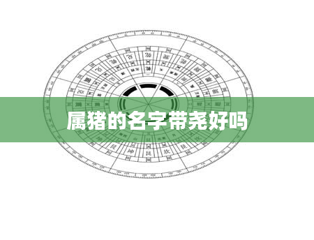 属猪的名字带尧好吗