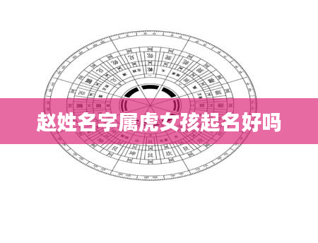 赵姓名字属虎女孩起名好吗