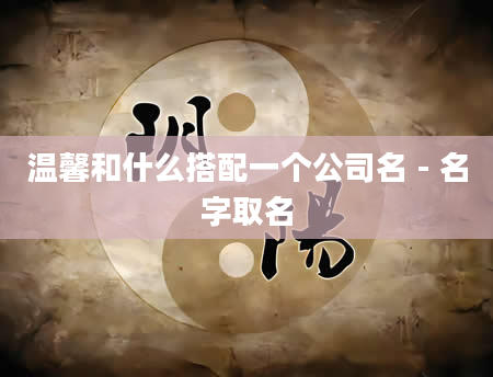 温馨和什么搭配一个公司名 - 名字取名