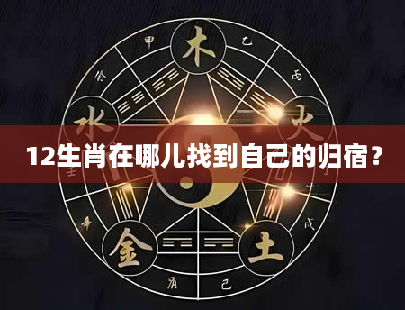 12生肖在哪儿找到自己的归宿?