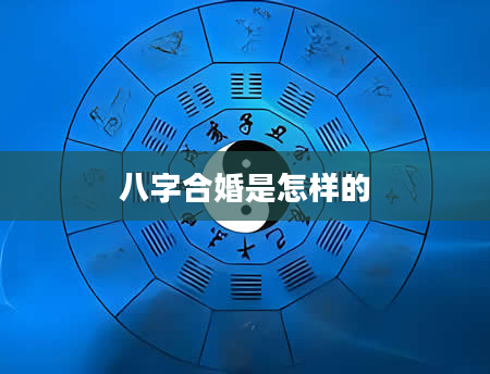 八字合婚是怎样的