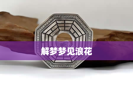 解梦梦见浪花