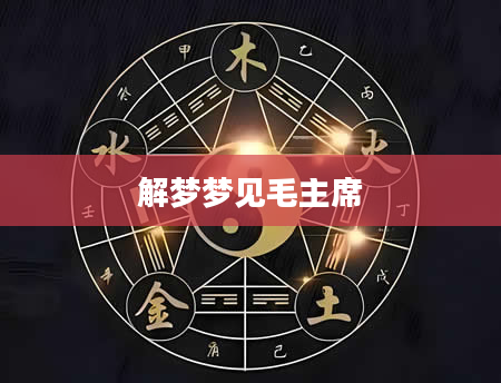 解梦梦见毛主席