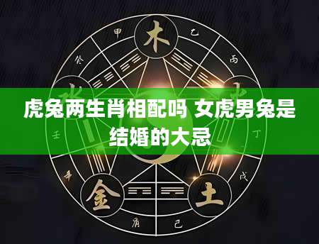 虎兔两生肖相配吗 女虎男兔是结婚的大忌