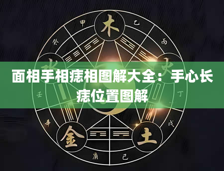 面相手相痣相图解大全:手心长痣位置图解