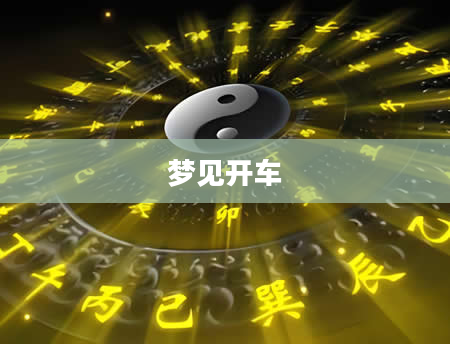 梦见开车