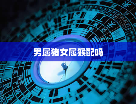 男属猪女属猴配吗