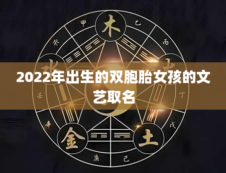 2022年出生的双胞胎女孩的文艺取名