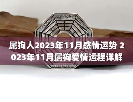 属狗人2023年11月感情运势 2023年11月属狗爱情运程详解