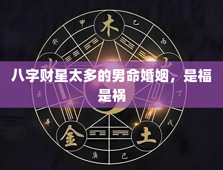 八字财星太多的男命婚姻，是福是祸