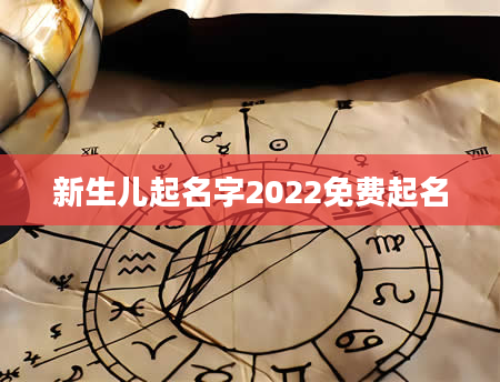 新生儿起名字2022免费起名