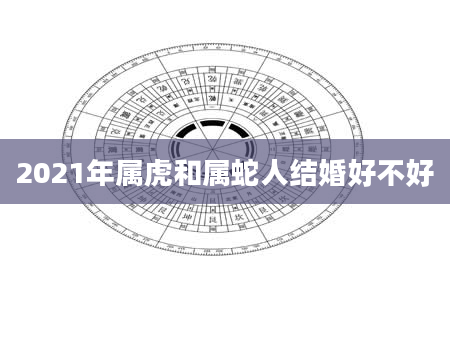 2021年属虎和属蛇人结婚好不好