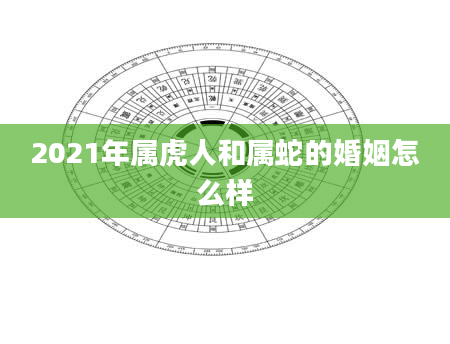 2021年属虎人和属蛇的婚姻怎么样