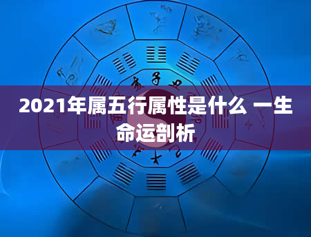 2021年属五行属性是什么 一生命运剖析